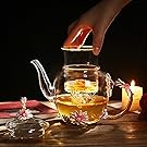 flower tea pot