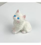 Luckana Handmade Cute Cat Tabas Squeeze Toys, Sticky Stress Relief Toy for Kids &amp; Adults Gift (Bl...