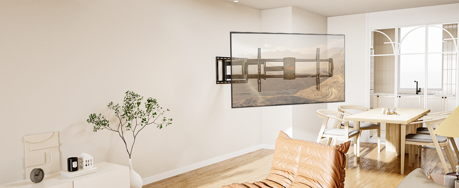 Long Arm TV Mount Full Motion Wall Mount TV Bracket