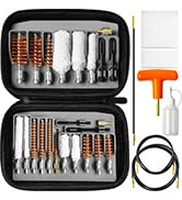 PERWIN Gun Cleaning Kit,Universal Handgun Cleaning Kit for All Guns Pistol Shotgun Cleaning Kit
