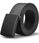 LXMY Belts for Men,Work Belts for Men,Mens Adjustable Canvas Fabric Nylon Golf Belt Fits Anywhere