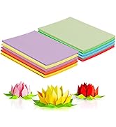 200 Pcs Colored A5 Paper, Craft Origami Paper DIY Printer Paper Copy Paper Folding Paper Statione...