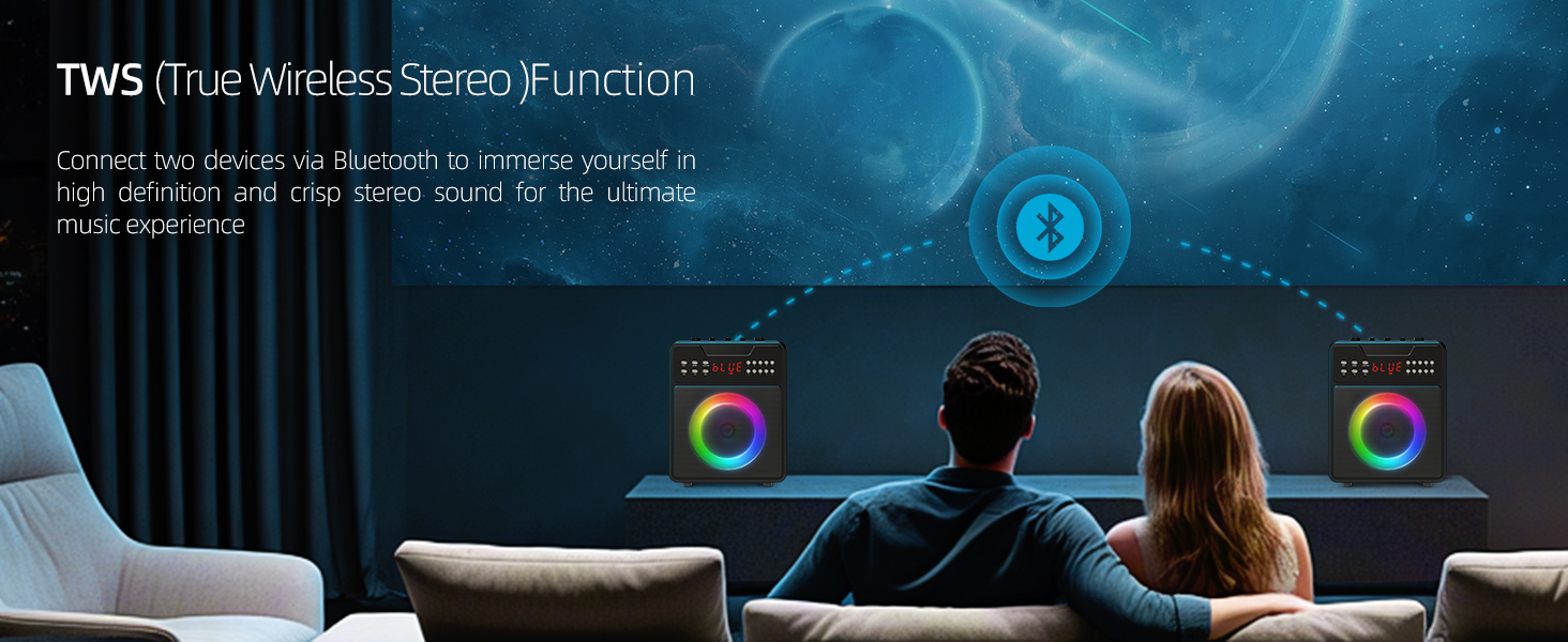 microphone with speaker