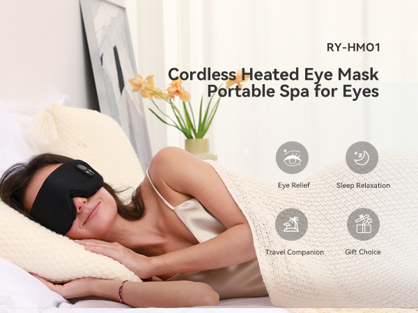 heated eye mask