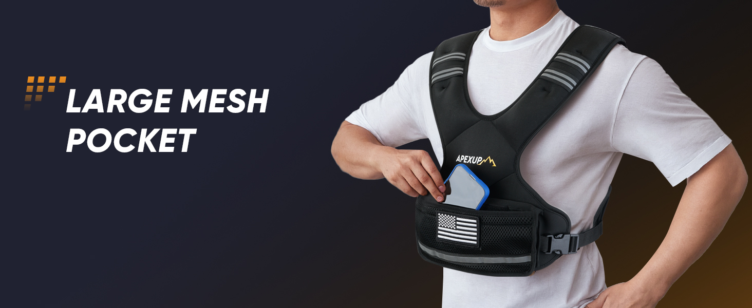 adjustable weighted vest