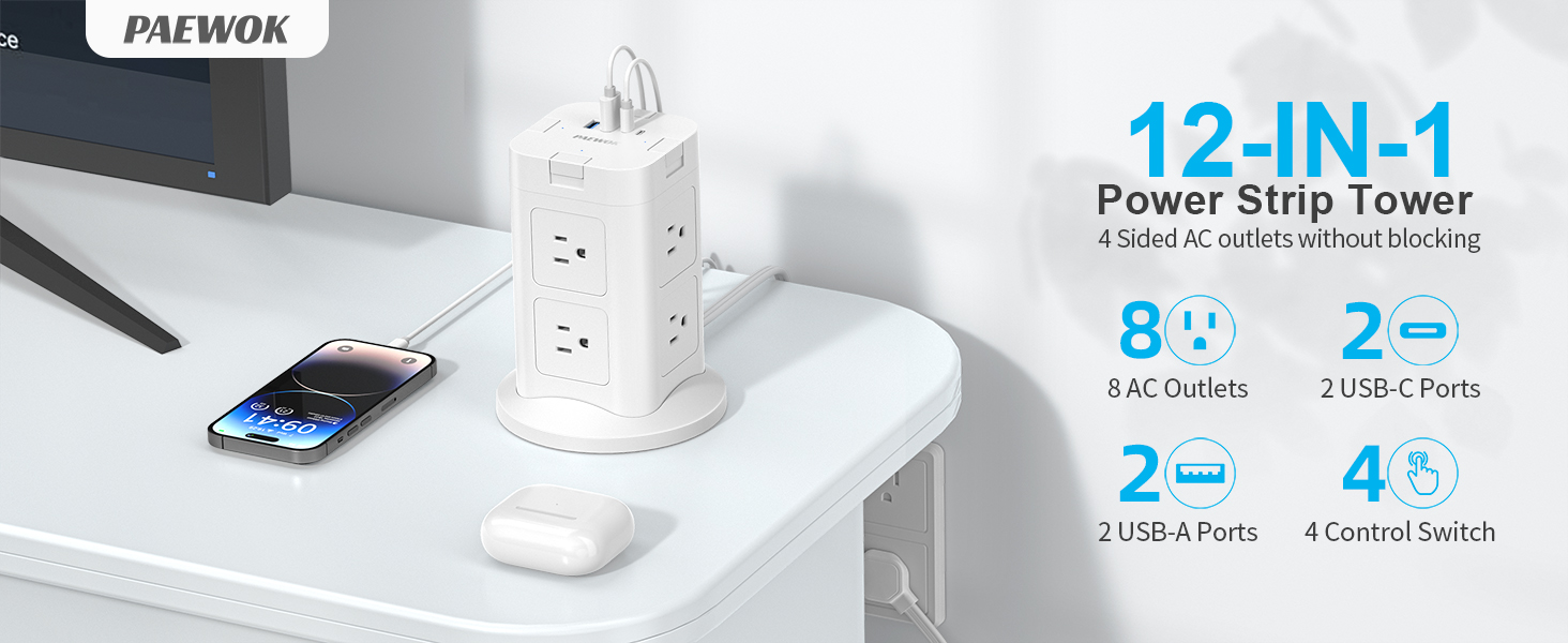 power strip tower
