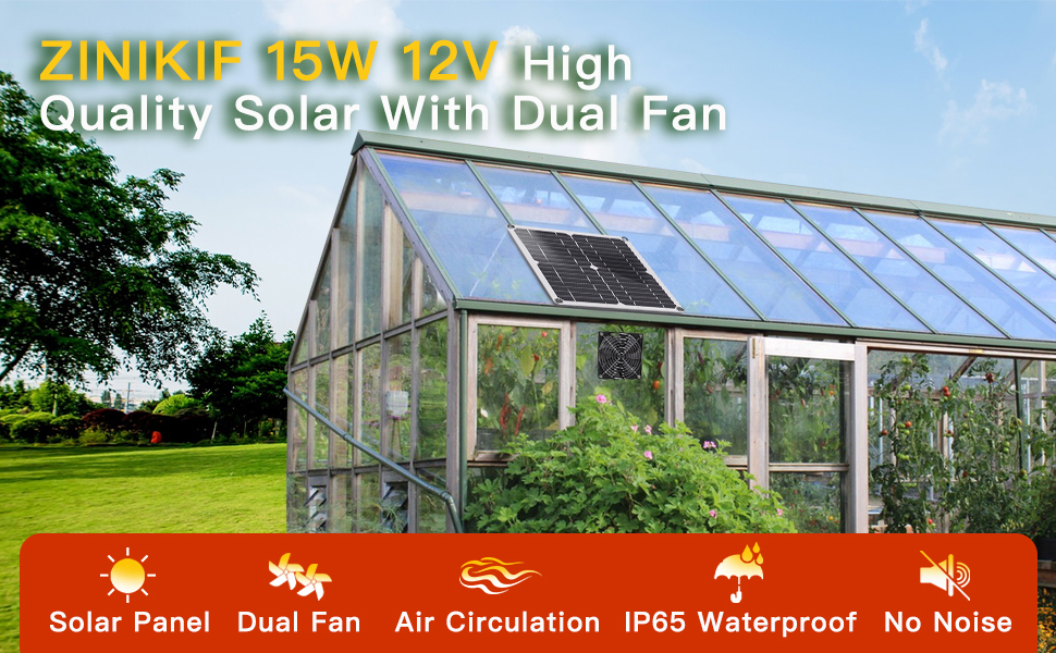 solar fan