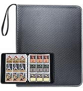 9 Pocket Trading Card Collection Book, Binder Card Album with 900 Pockets Game Card Sleeves, Bind...