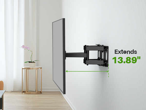 full motion tv wall mount 65 in