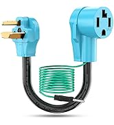 CircleCord Dryer Adapter 4 Prong to 3 Prong, 4P Newer Dryer to 3P Older House, Dryer Convert Cord...