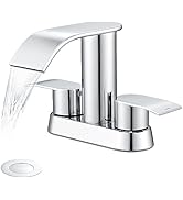 Ultimate Unicorn Bathroom Faucet for Sink Chrome, 4 Inch Bathroom Sink Faucet for Sink 3 Hole or ...
