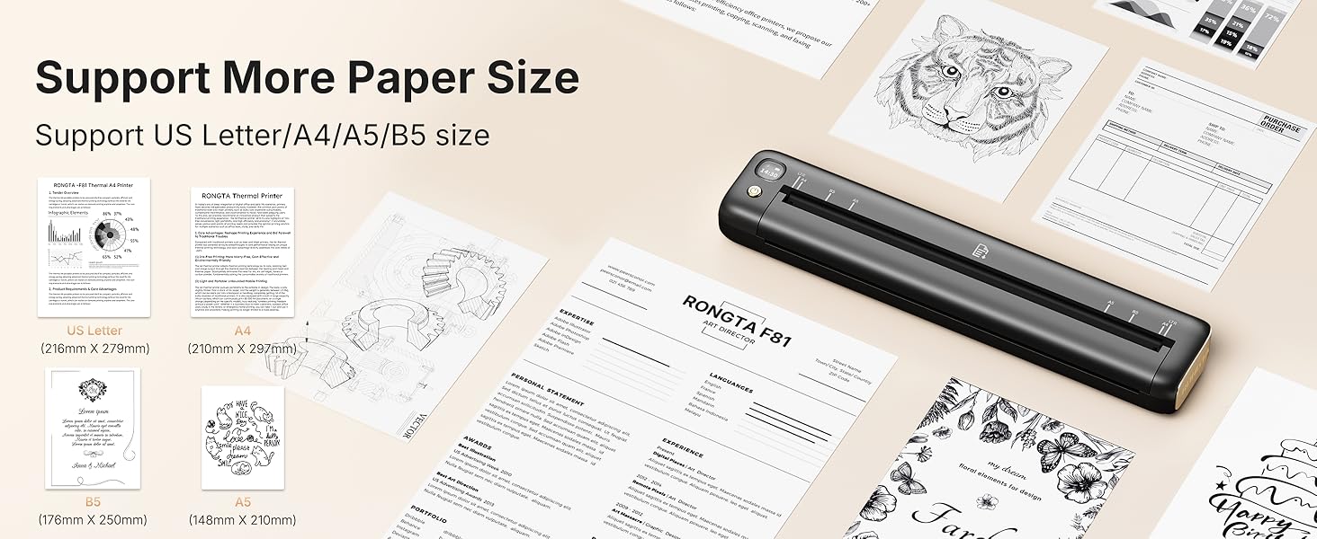 Support More Paper Size