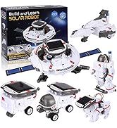 SHCKE STEM Science Kits for Kids 8-12: Solar Space Robot Toy, for Boys &amp; Girls, Best Choice for B...