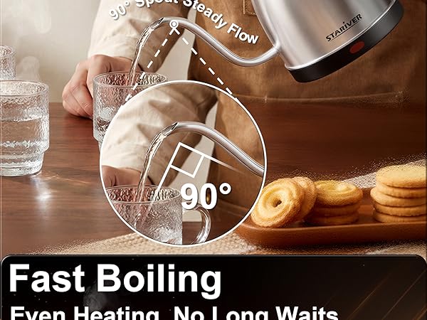 90° Spout Steady Flow Spill-Proof