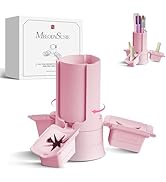 MelodySusie Gel Nail Polish Bottle Holder and Holder Organizer, 3Pcs Detachable Silcone Polish Ho...