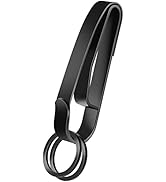 Manesi Duty Belt key Holder,Belt Clip for Keys,High Stainless Steel Stealth Key Ring Holder for P...