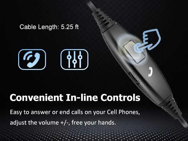 Convenient In-line Controls