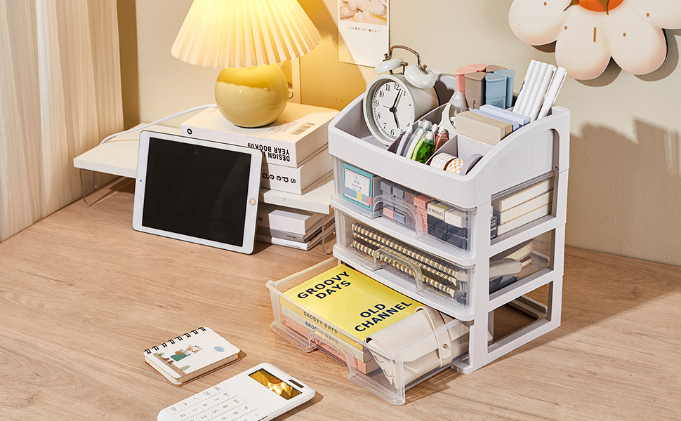 desk organizer with drawers
