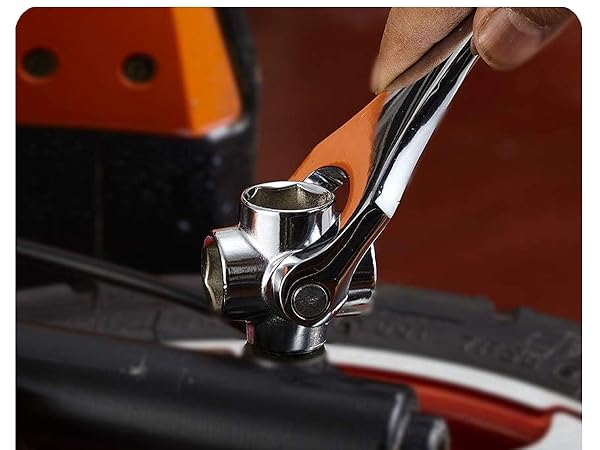 Universal Wrench 8 in 1 Socket Wrench Multi-function Wrench Tool