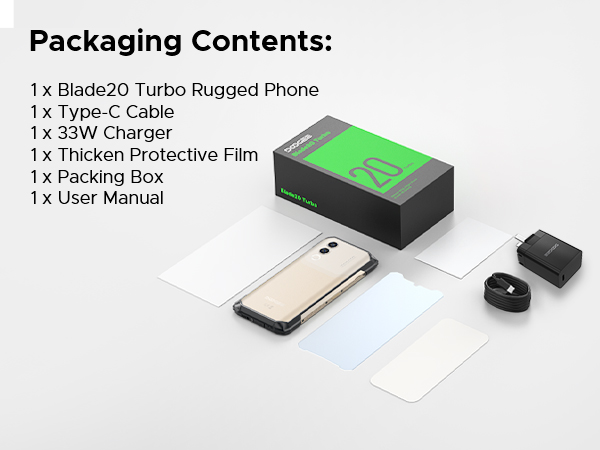 Blade20turbo rugged phone