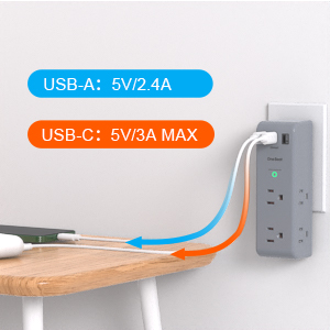 outlet extender with usb