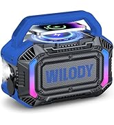 Wilody Speakers Bluetooth Wireless, 100W Loud Outdoor Speaker with Bass, IPX7 Waterproof Floatabl...