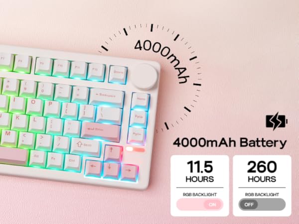 Programmable Wireless Gaming Keyboard