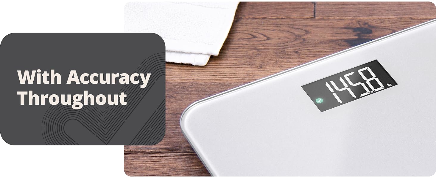 high precision bathroom scale with digital display for weight loss body fat muscle bmi metrics