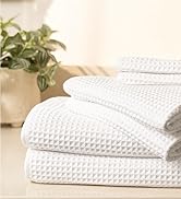 waffle bath towel
