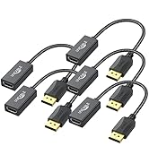 DisplayPort to HDMI Adapter, 5-Pack, Display Port DP to HDMI Adapter Cable Male to Female Compati...