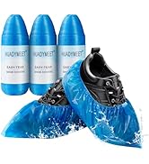 HUADYMEET Shoe Covers Disposable Non Slip For Indoors-1600Pack(800 Pairs)-Waterproof Shoes Protec...