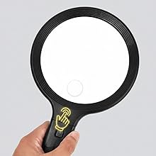 switch button magnifying glass
