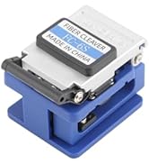 WSOLDMA Optical Fiber Cleaver for 0.25/0.9/3.0mm, 16 Cutting Position Blade, Cold Connection Fibe...