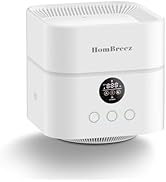 HomBreez Air Purifier and Humidifier Combo for Bedroom, Covers Up to 200ft², H13 True HEPA Filter...