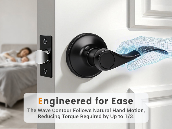 DOOR KNOB MATTE BLACK
