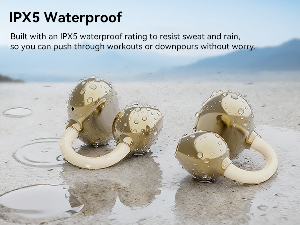 IPX5 Waterproof