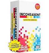 WHAT DO YOU MEME? Incohearent, The Guess The Gibberish Party Game by Relatable, A Funny Card Game...