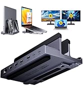 Laptop Docking Station Stand Dual 4K Monitor: QUUGE USB C Docking Station Dual Monitor for Laptop...