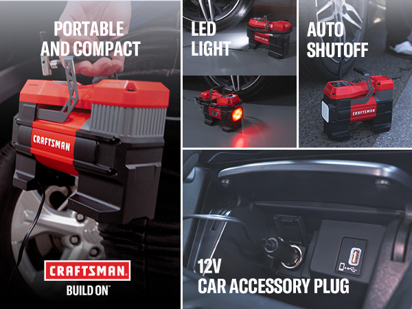 12V Portable Tire Inflator