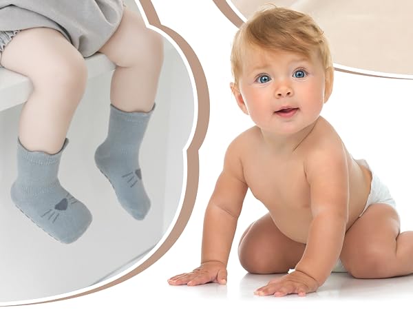 Toddlers No Slip Socks