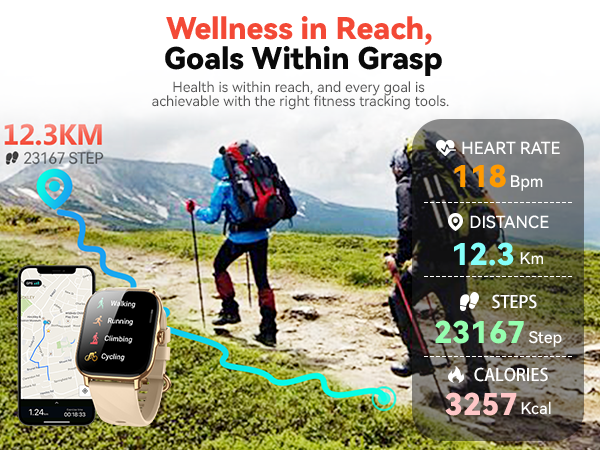 7/24 all day long activity tracker