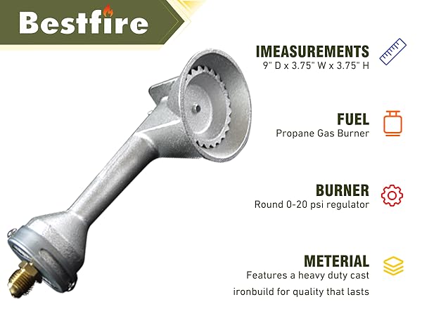 Taper Burner Head 
