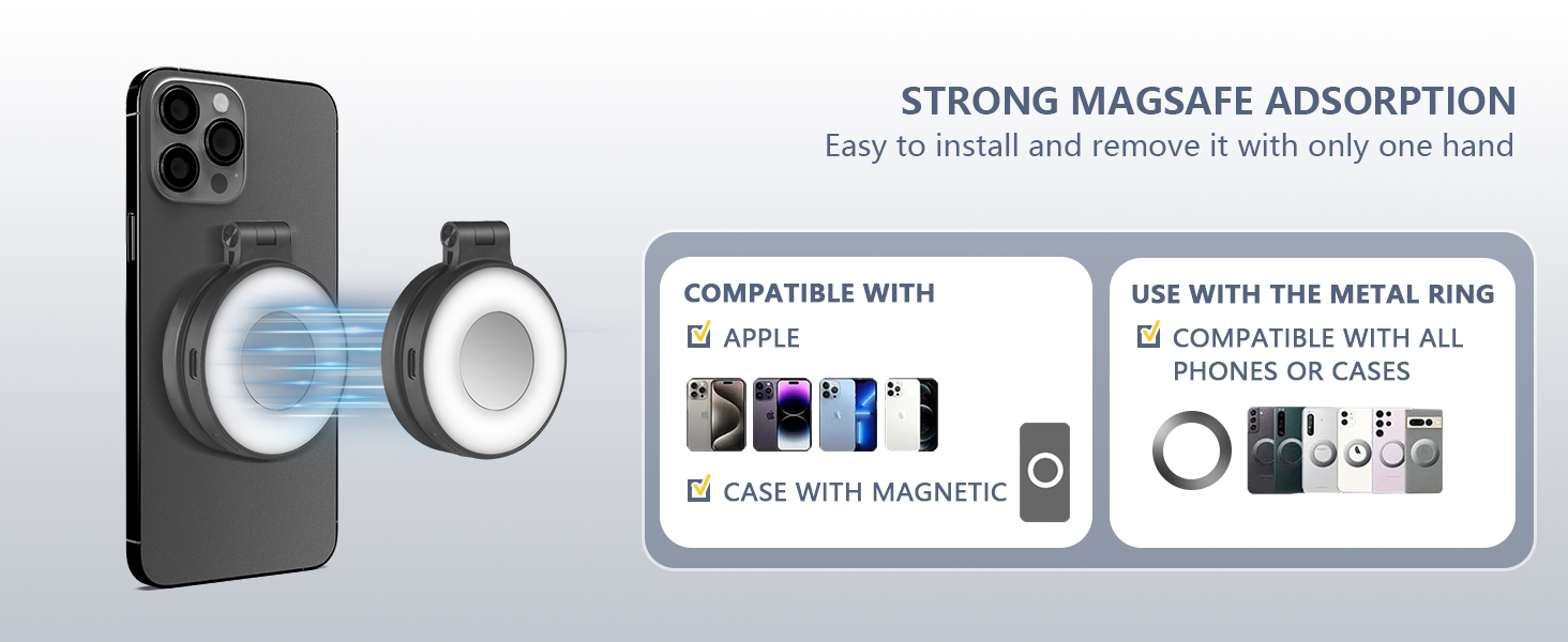 Magnetic Selfie Light