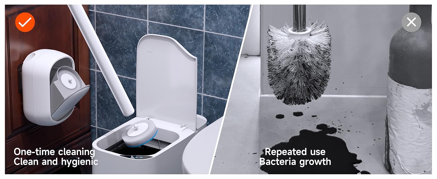 A+ disposable toilet brush product pain point details