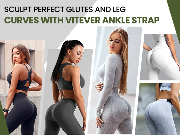 Ankle Resistance Bands with Cuffs