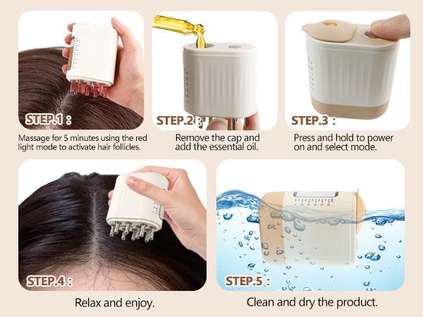 Scalp Oil Applicator