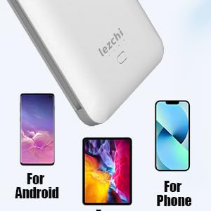 powr bank with cable