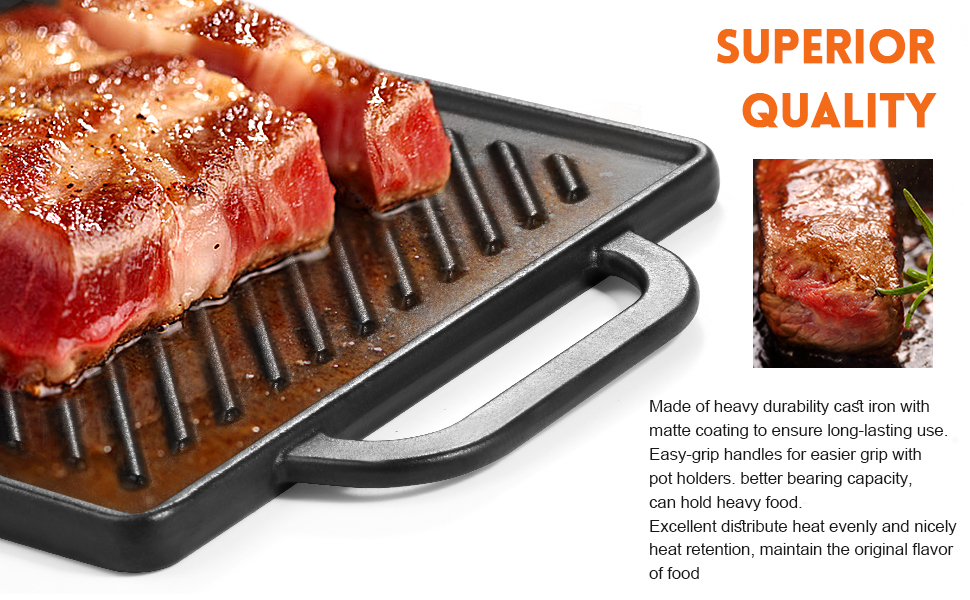 cast iron grill griddle