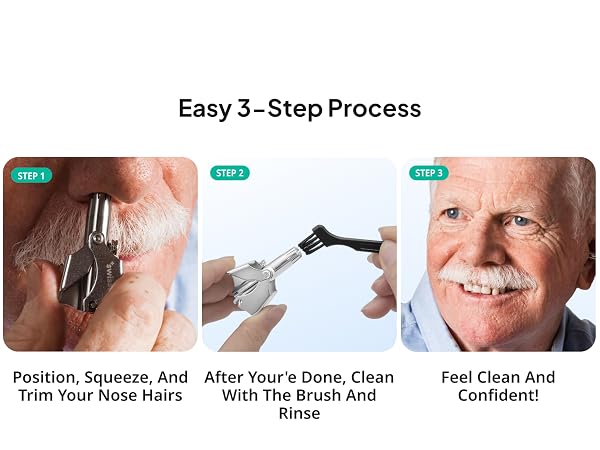 manual nose hair trimmer