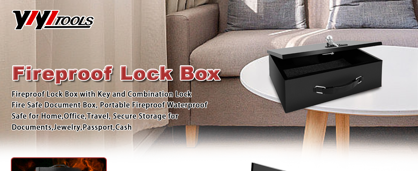 Fireproof Document Box